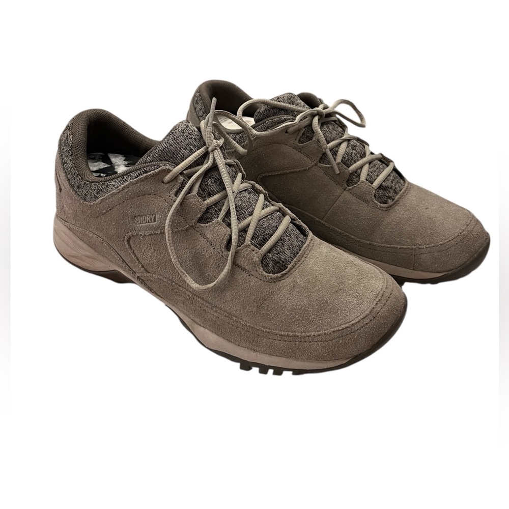 Merrell Addison Suede Lace Up Trail Hiking Shoes Taupe 8.5